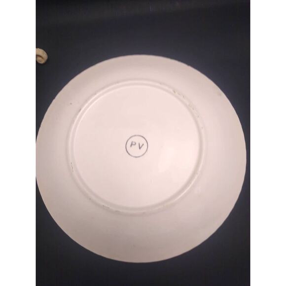 Vintage PV Perry Vielle Hand Painted salad Plates - Picture 6 of 6